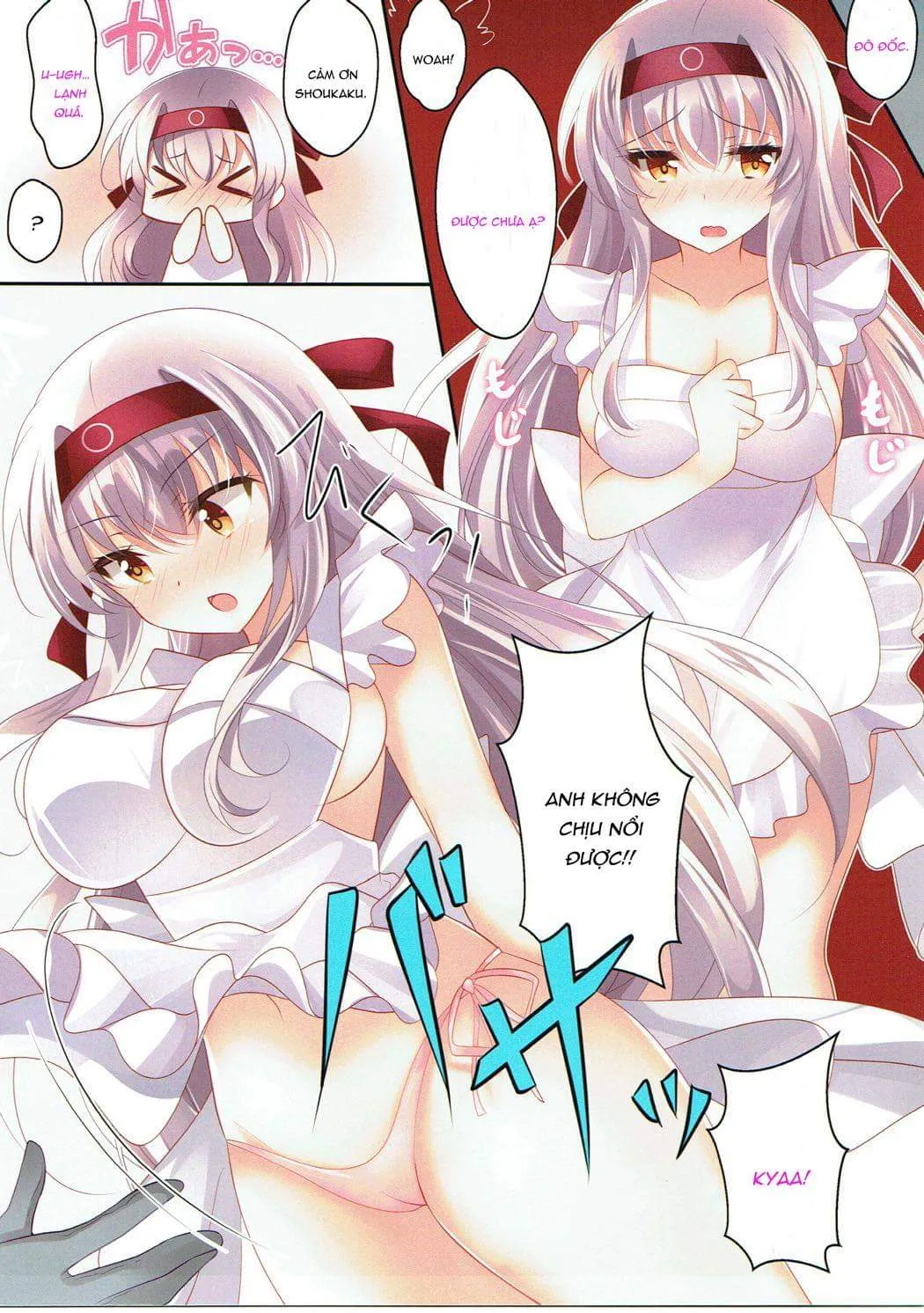HentaiVN.net - Ảnh 5 - Hadaka Apron no Shoukaku-san wa Ikaga? (Kantai Collection -KanColle-) [裸エプロンの翔鶴さんはいかが? (艦隊これくしょん -艦これ-)] - Chap 1