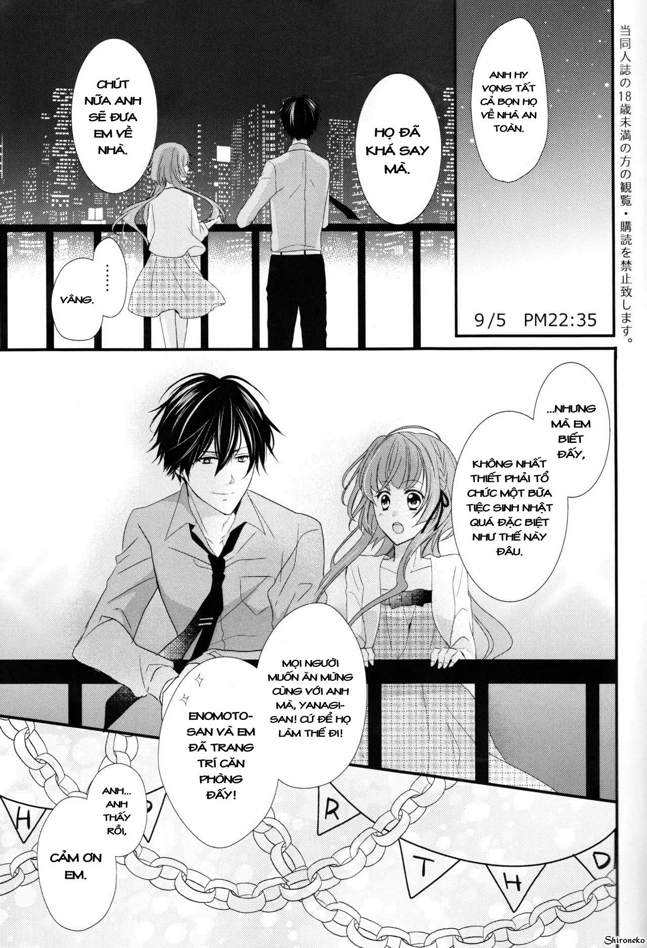 HentaiVN.net - Ảnh 3 - Daybreak no Koibito (Collar x Malice) - Chap 1