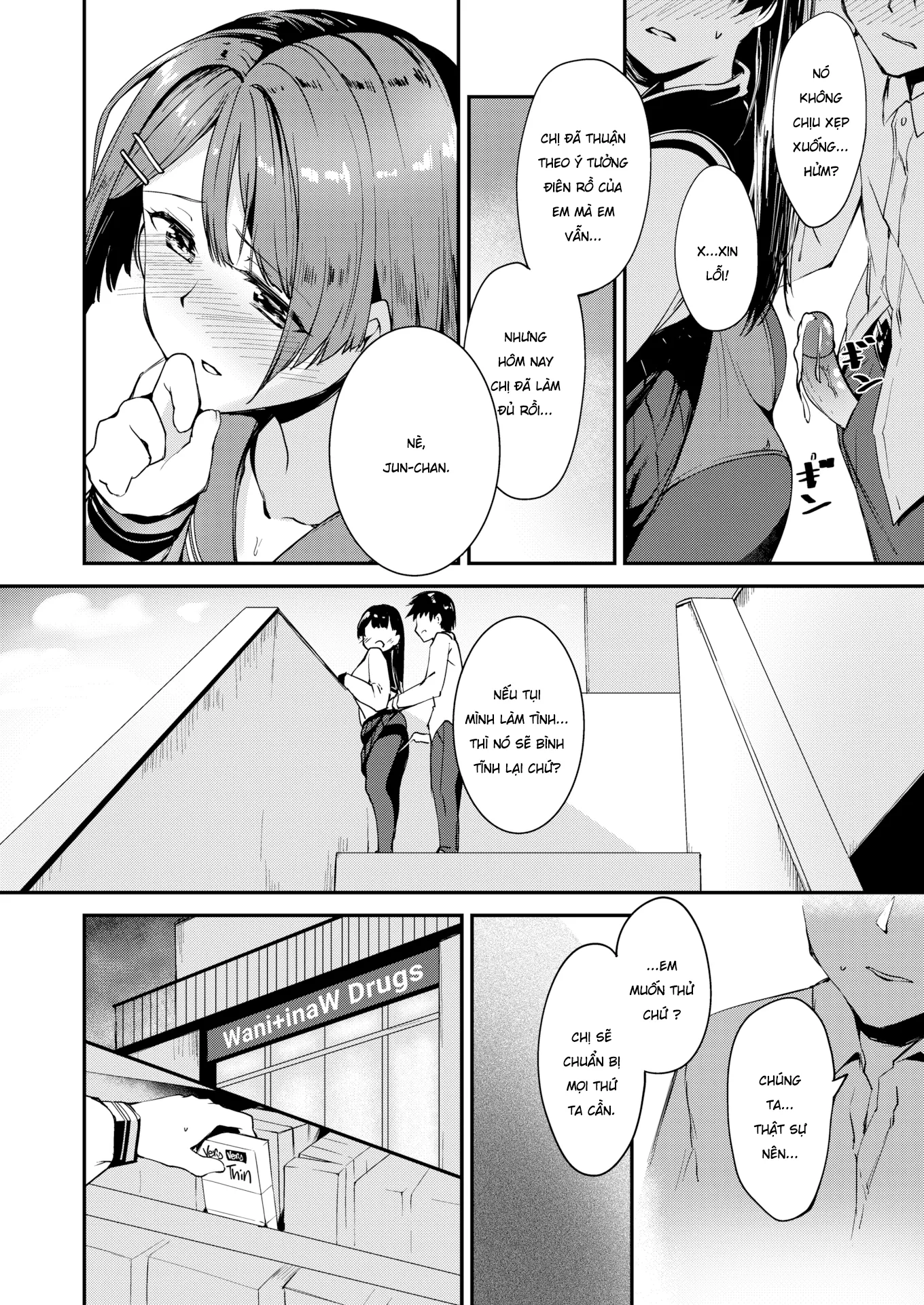 HentaiVN.net - Ảnh 9 - Hãy Để Chị Chăm Sóc Cho Em - Chap 1
