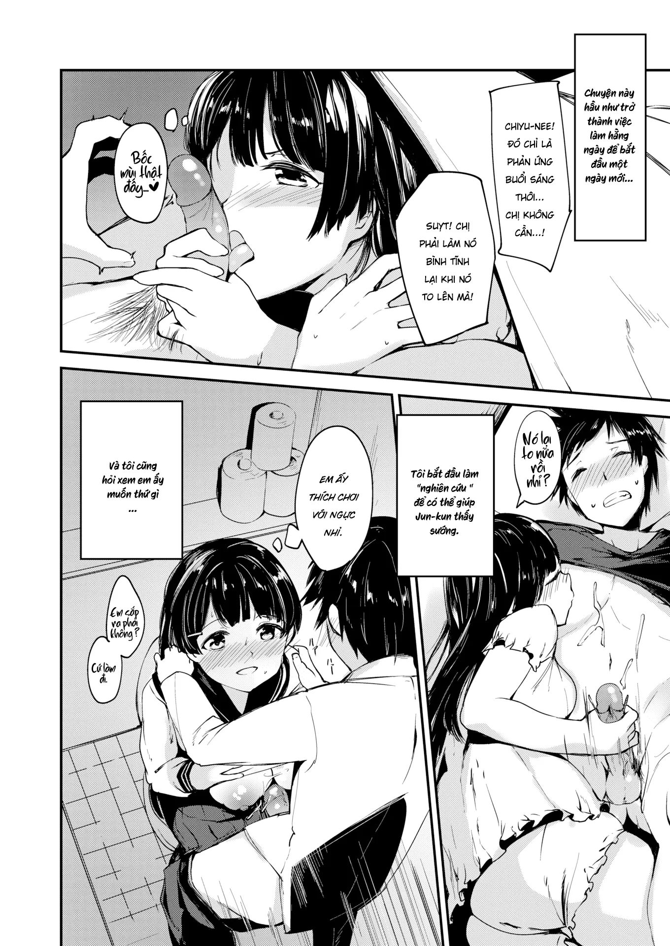 HentaiVN.net - Ảnh 7 - Hãy Để Chị Chăm Sóc Cho Em - Chap 1