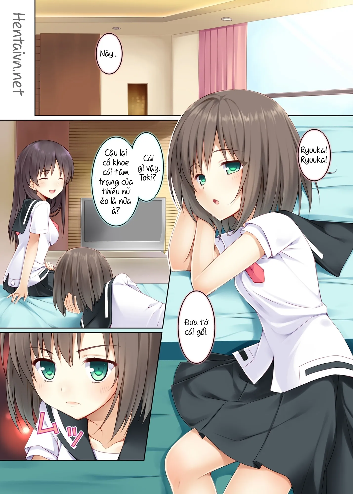 HentaiVN.net - Ảnh 3 - Hutae Saki (Saki) - Chap 1