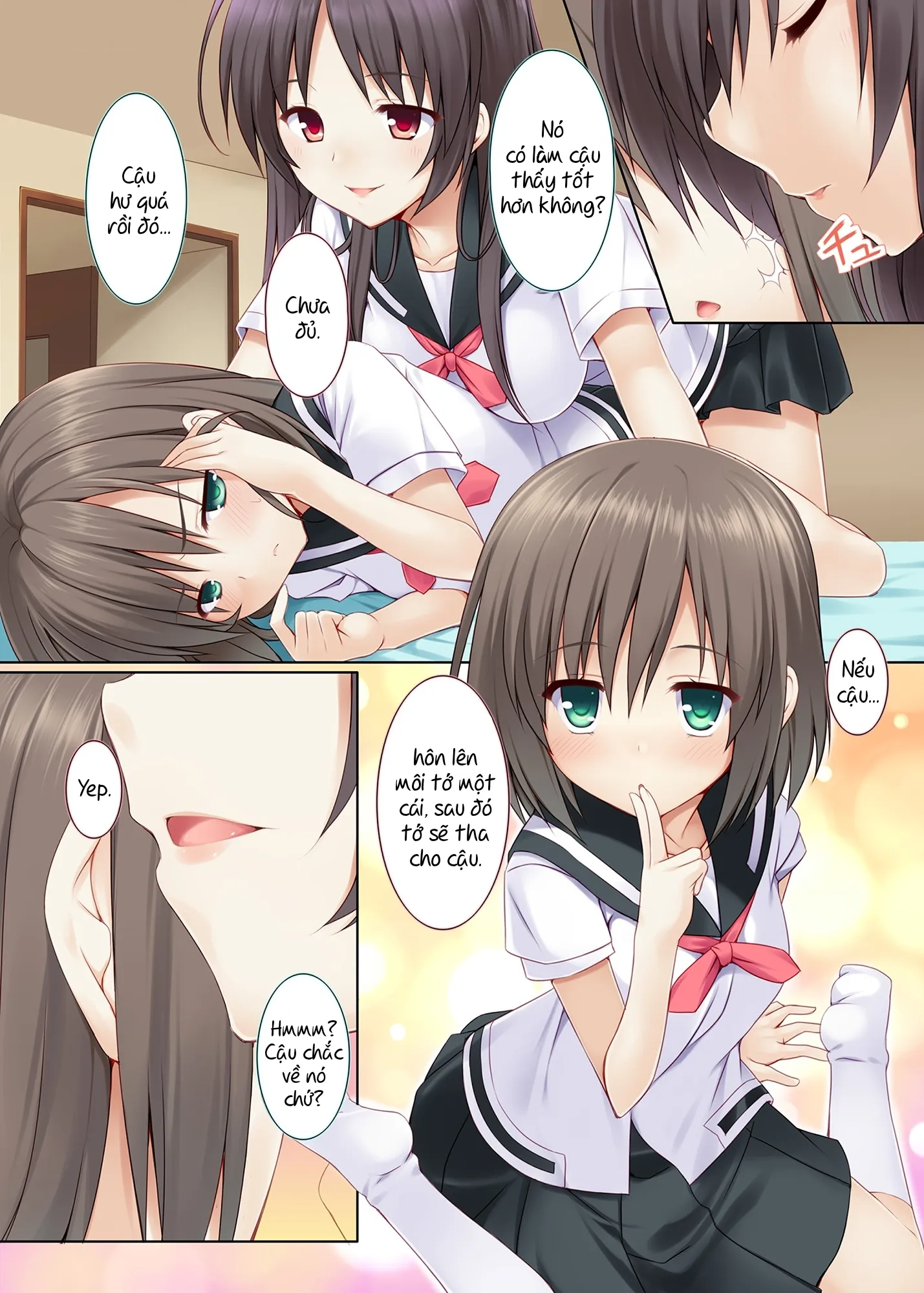 HentaiVN.net - Ảnh 5 - Hutae Saki (Saki) - Chap 1