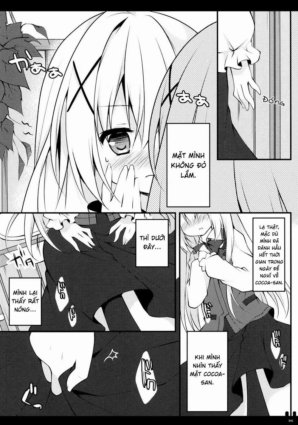HentaiVN.net - Ảnh 6 - Himitsu no Toire (Gochuumon wa Usagi desu ka?) - Chap 1