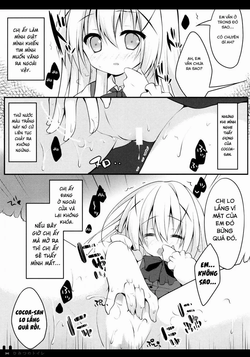 HentaiVN.net - Ảnh 9 - Himitsu no Toire (Gochuumon wa Usagi desu ka?) - Chap 1