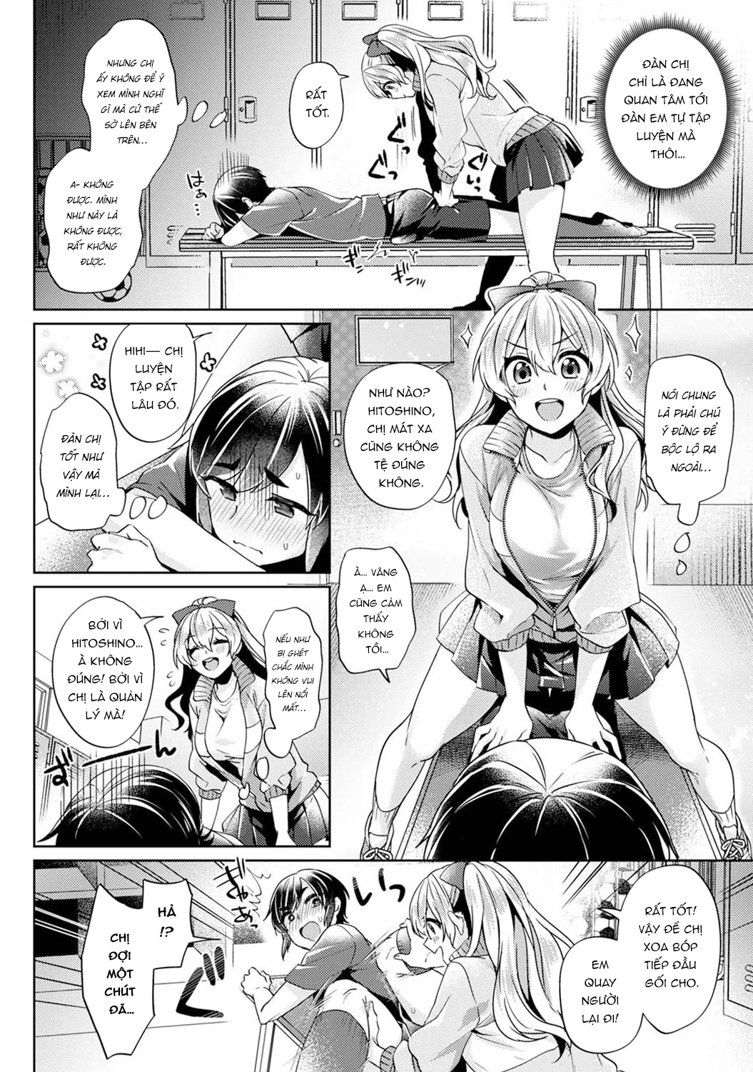 HentaiVN.net - Ảnh 11 - Okouchi - senpai Muốn Dễ Thương Như Mèo [大河内先輩は猫可愛がりしたい] - Chap 1