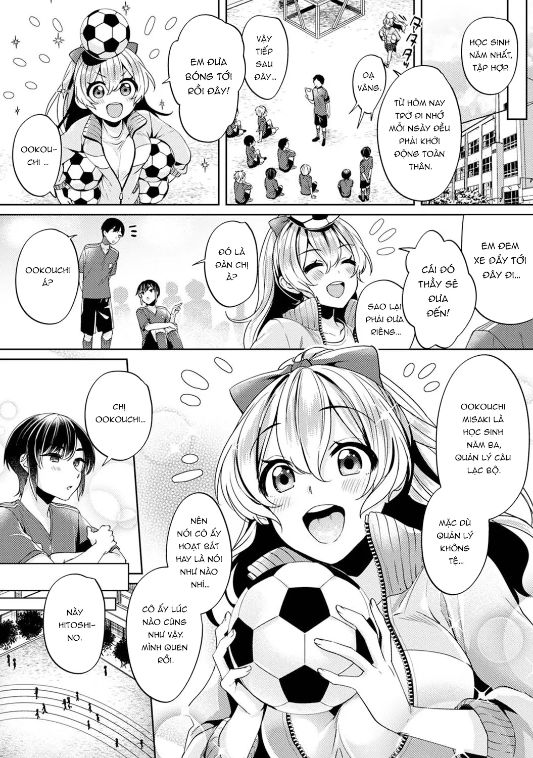 HentaiVN.net - Ảnh 5 - Okouchi - senpai Muốn Dễ Thương Như Mèo [大河内先輩は猫可愛がりしたい] - Chap 1
