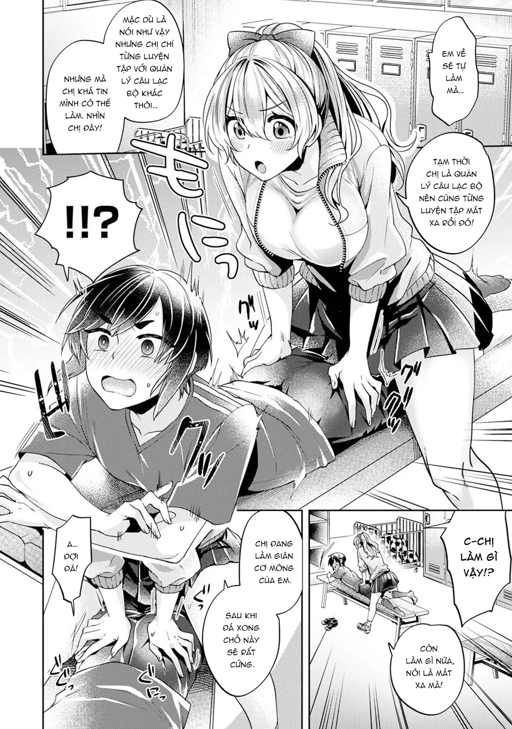HentaiVN.net - Ảnh 9 - Okouchi - senpai Muốn Dễ Thương Như Mèo [大河内先輩は猫可愛がりしたい] - Chap 1