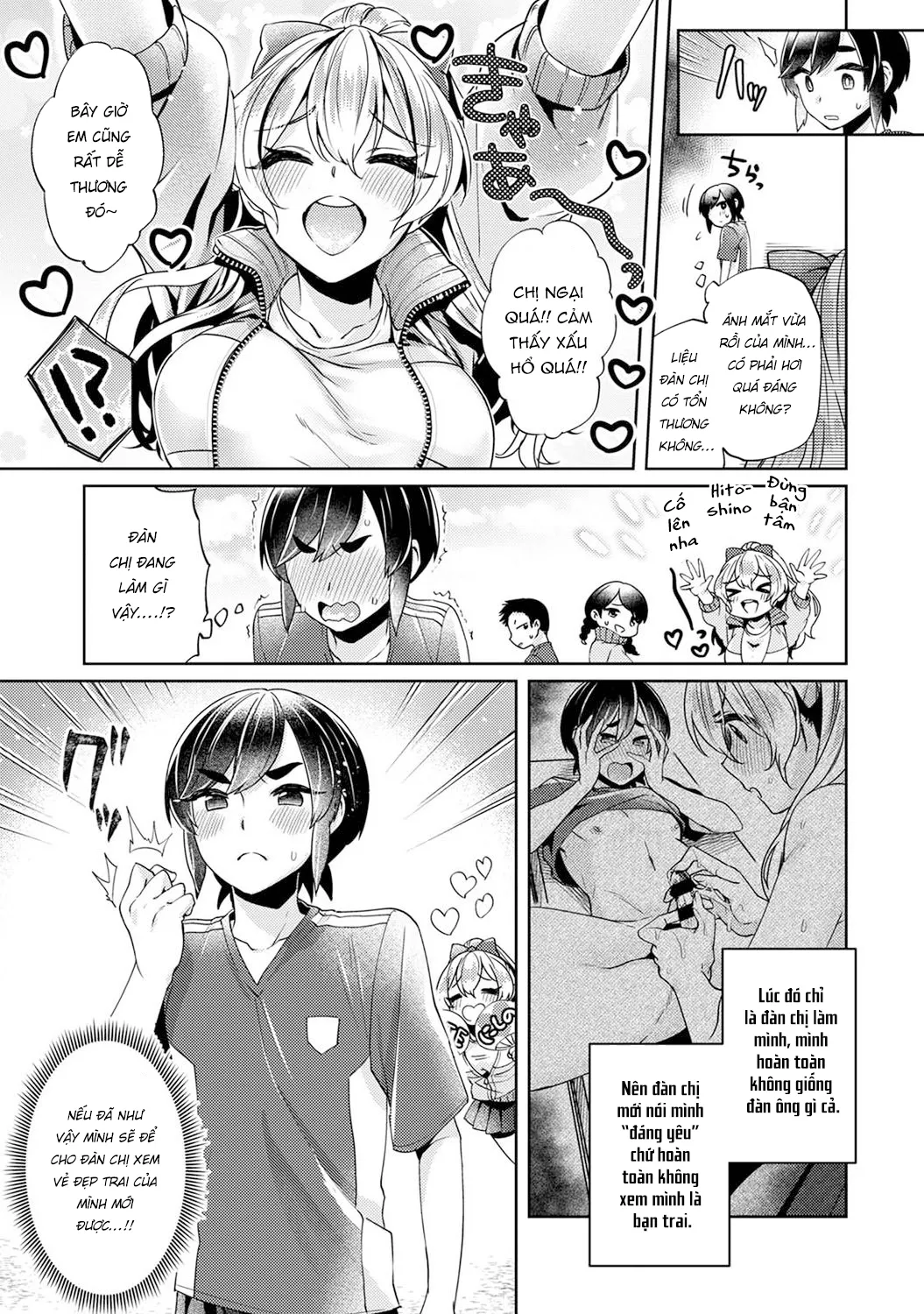 HentaiVN.net - Ảnh 5 - Okouchi - senpai Muốn Dễ Thương Như Mèo [大河内先輩は猫可愛がりしたい] - Chap 2