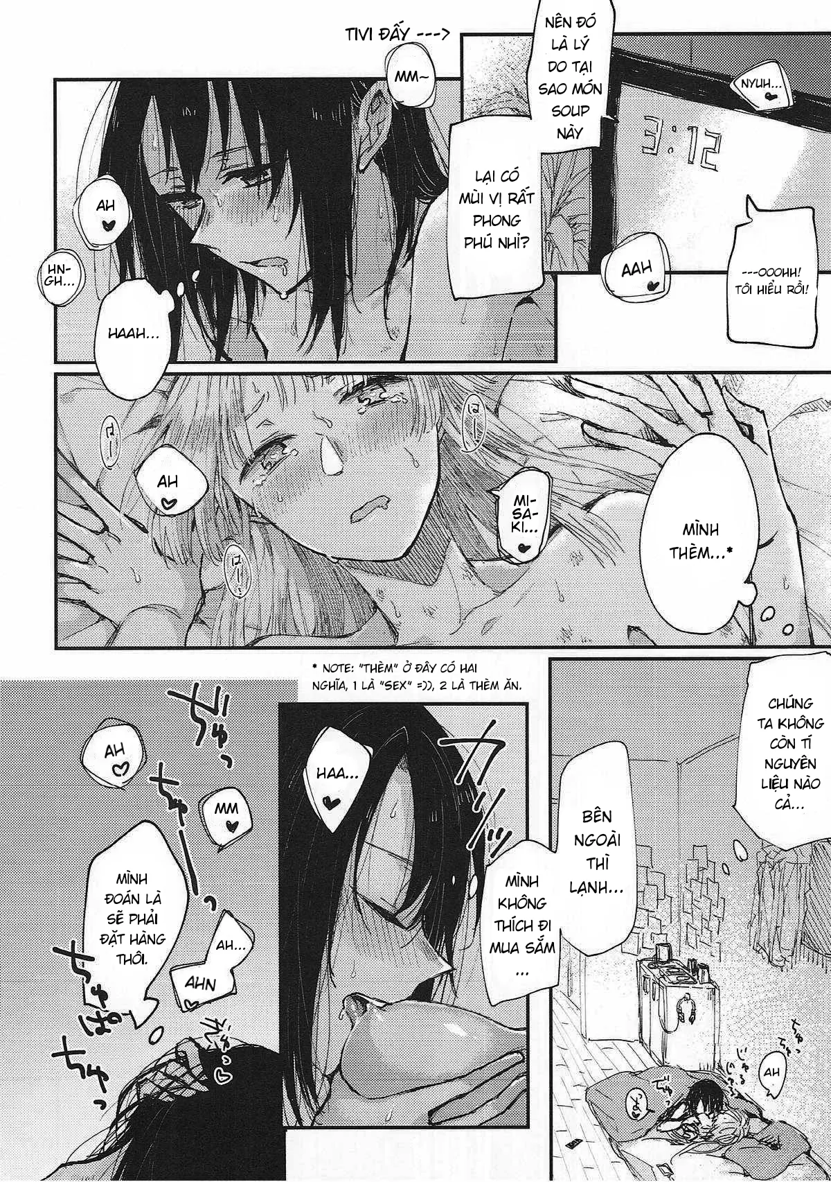 HentaiVN.net - Ảnh 18 - Heya de Kimi, Kakushinhan (BanG Dream!) - Chap 1