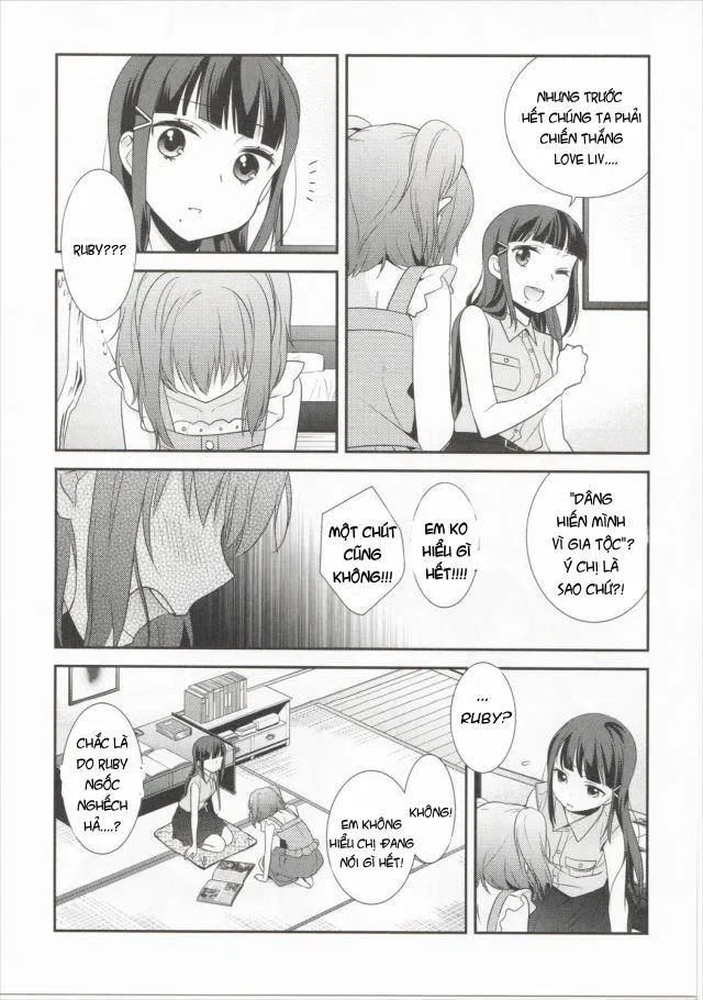 HentaiVN.net - Ảnh 10 - Kurosawa Shimai no Katei no Jijou (Love Live! Sunshine) - Chap 1
