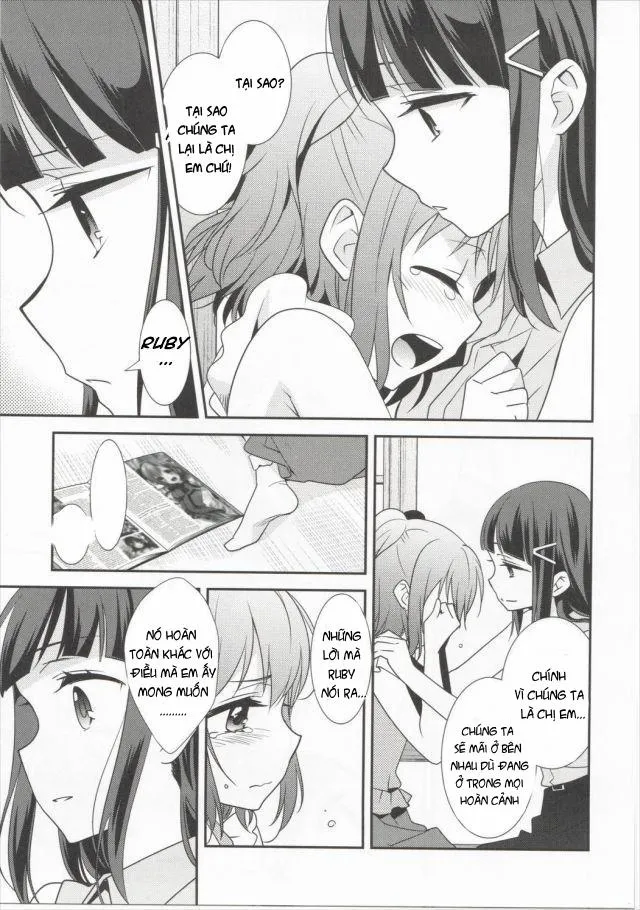 HentaiVN.net - Ảnh 12 - Kurosawa Shimai no Katei no Jijou (Love Live! Sunshine) - Chap 1