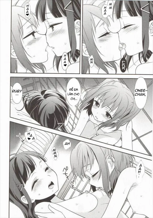 HentaiVN.net - Ảnh 19 - Kurosawa Shimai no Katei no Jijou (Love Live! Sunshine) - Chap 1