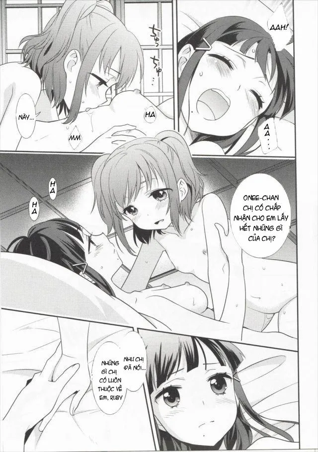 HentaiVN.net - Ảnh 20 - Kurosawa Shimai no Katei no Jijou (Love Live! Sunshine) - Chap 1