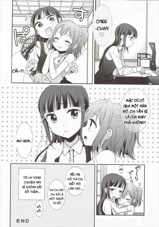 HentaiVN.net - Ảnh 27 - Kurosawa Shimai no Katei no Jijou (Love Live! Sunshine) - Chap 1