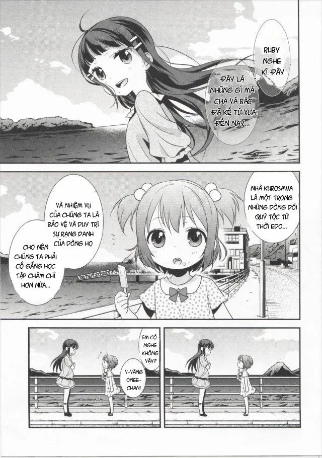HentaiVN.net - Ảnh 5 - Kurosawa Shimai no Katei no Jijou (Love Live! Sunshine) - Chap 1