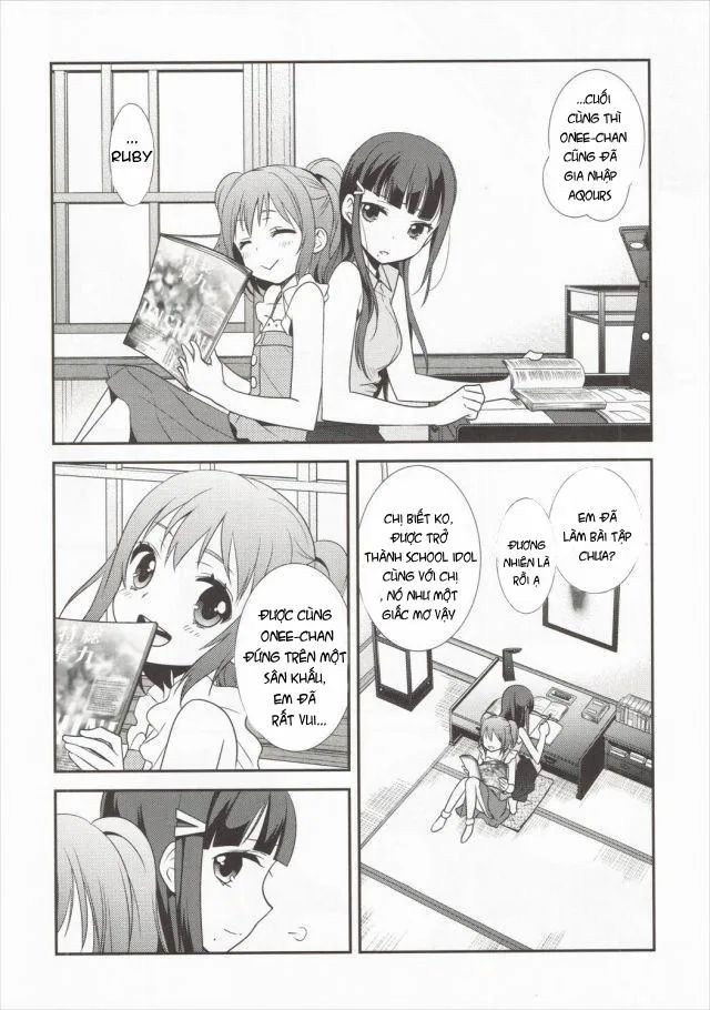 HentaiVN.net - Ảnh 8 - Kurosawa Shimai no Katei no Jijou (Love Live! Sunshine) - Chap 1