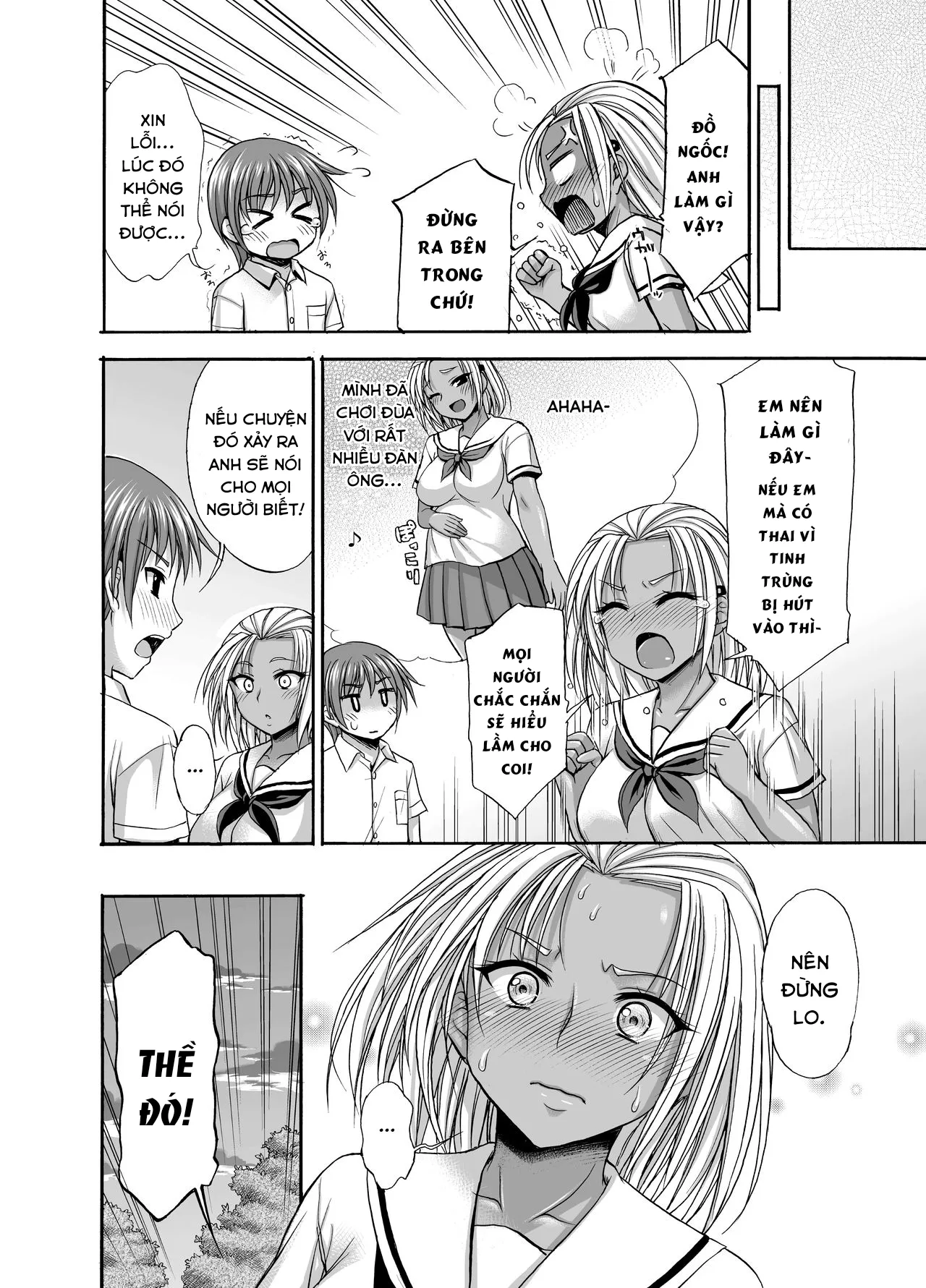 HentaiVN.net - Ảnh 22 - Yêu chơi ai ngờ yêu thật. [Sugar Brown Days] - Chap 1