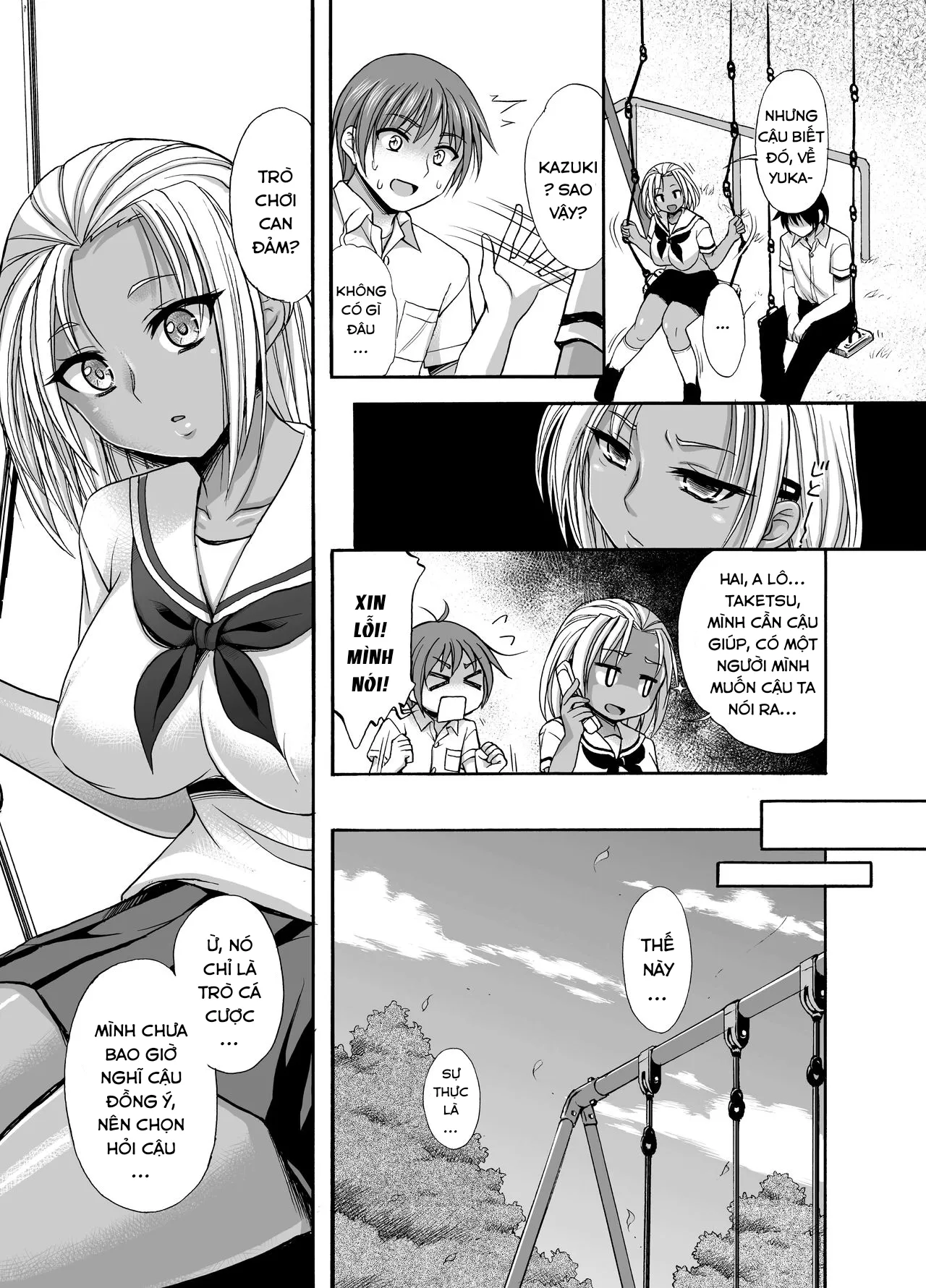 HentaiVN.net - Ảnh 9 - Yêu chơi ai ngờ yêu thật. [Sugar Brown Days] - Chap 1