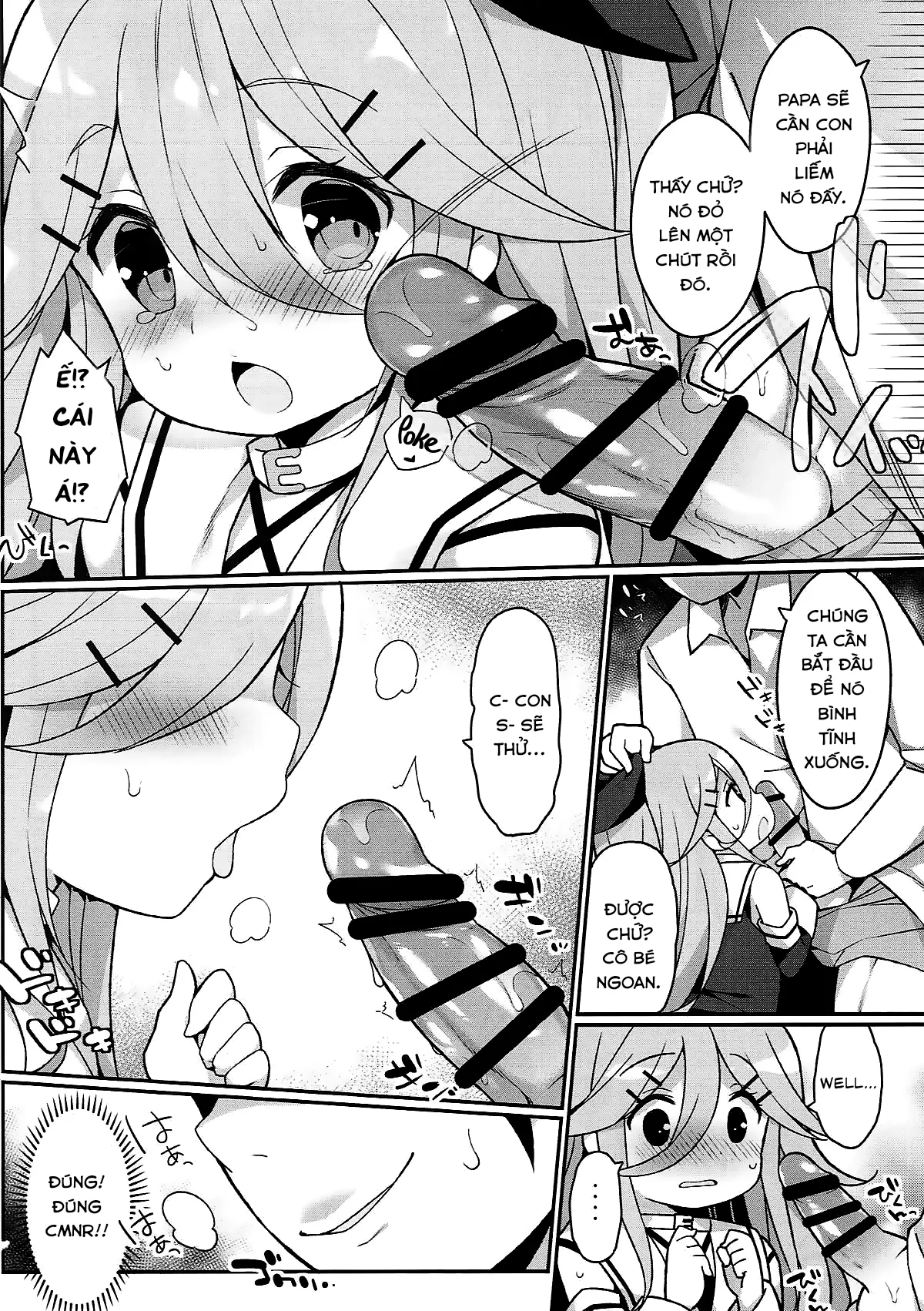 HentaiVN.net - Ảnh 10 - Hãy làm y tá để chữa trị cho Papa nào! [Papa no Kanbyou shichau mon!; Let’s Nurse Papa Back to Health!] - Chap 1