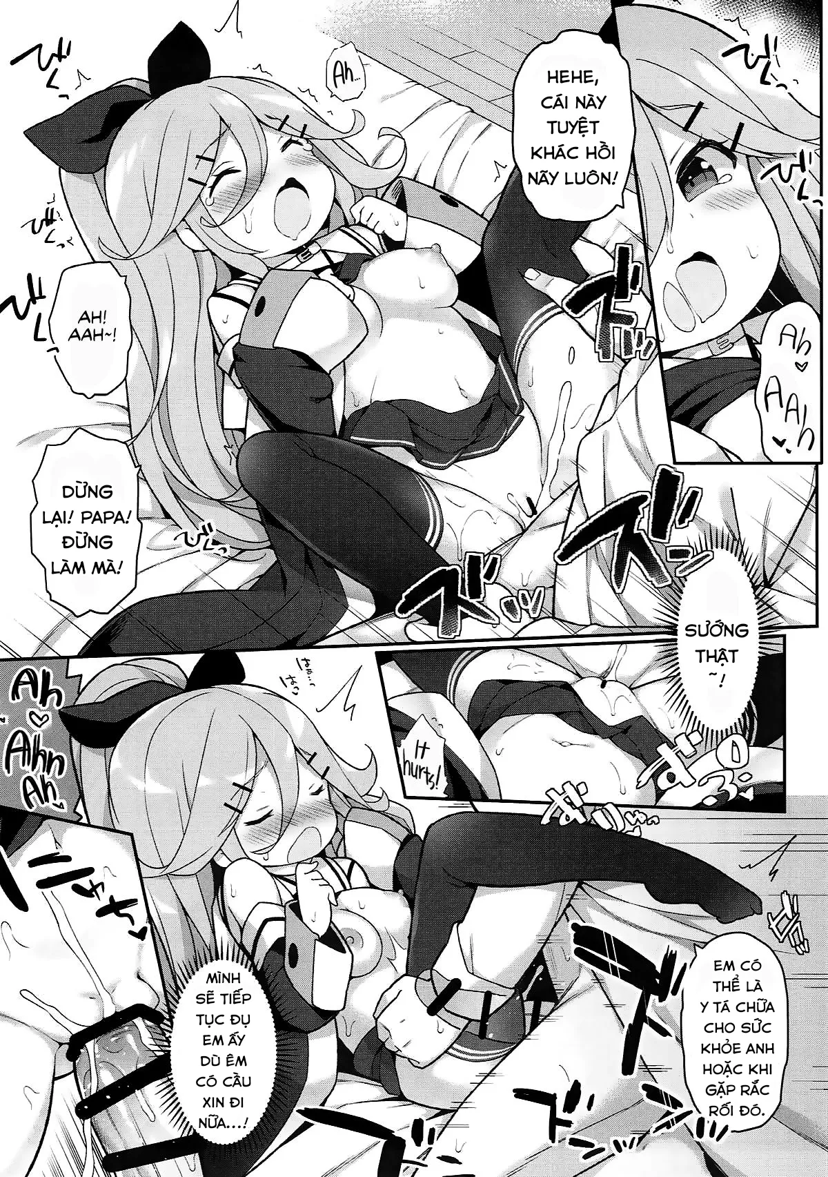HentaiVN.net - Ảnh 15 - Hãy làm y tá để chữa trị cho Papa nào! [Papa no Kanbyou shichau mon!; Let’s Nurse Papa Back to Health!] - Chap 1