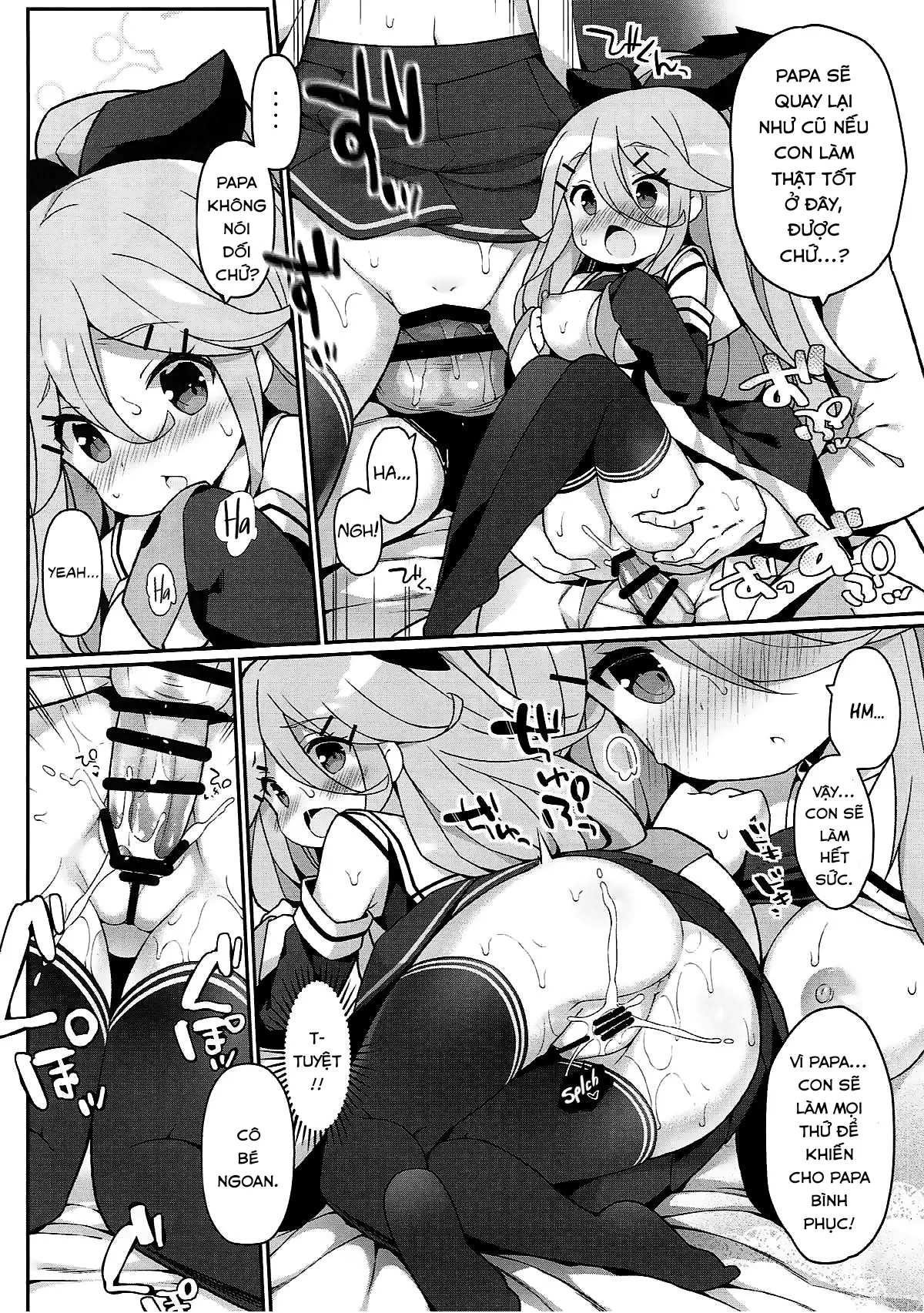 HentaiVN.net - Ảnh 18 - Hãy làm y tá để chữa trị cho Papa nào! [Papa no Kanbyou shichau mon!; Let’s Nurse Papa Back to Health!] - Chap 1
