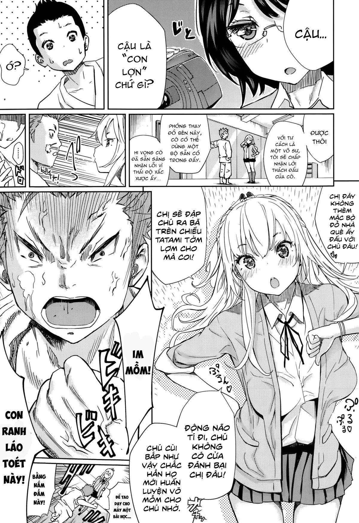 HentaiVN.net - Ảnh 5 - Cuộc Chiến Cuối Cùng [Last Fight; らすとふぁいと] - Chap 1