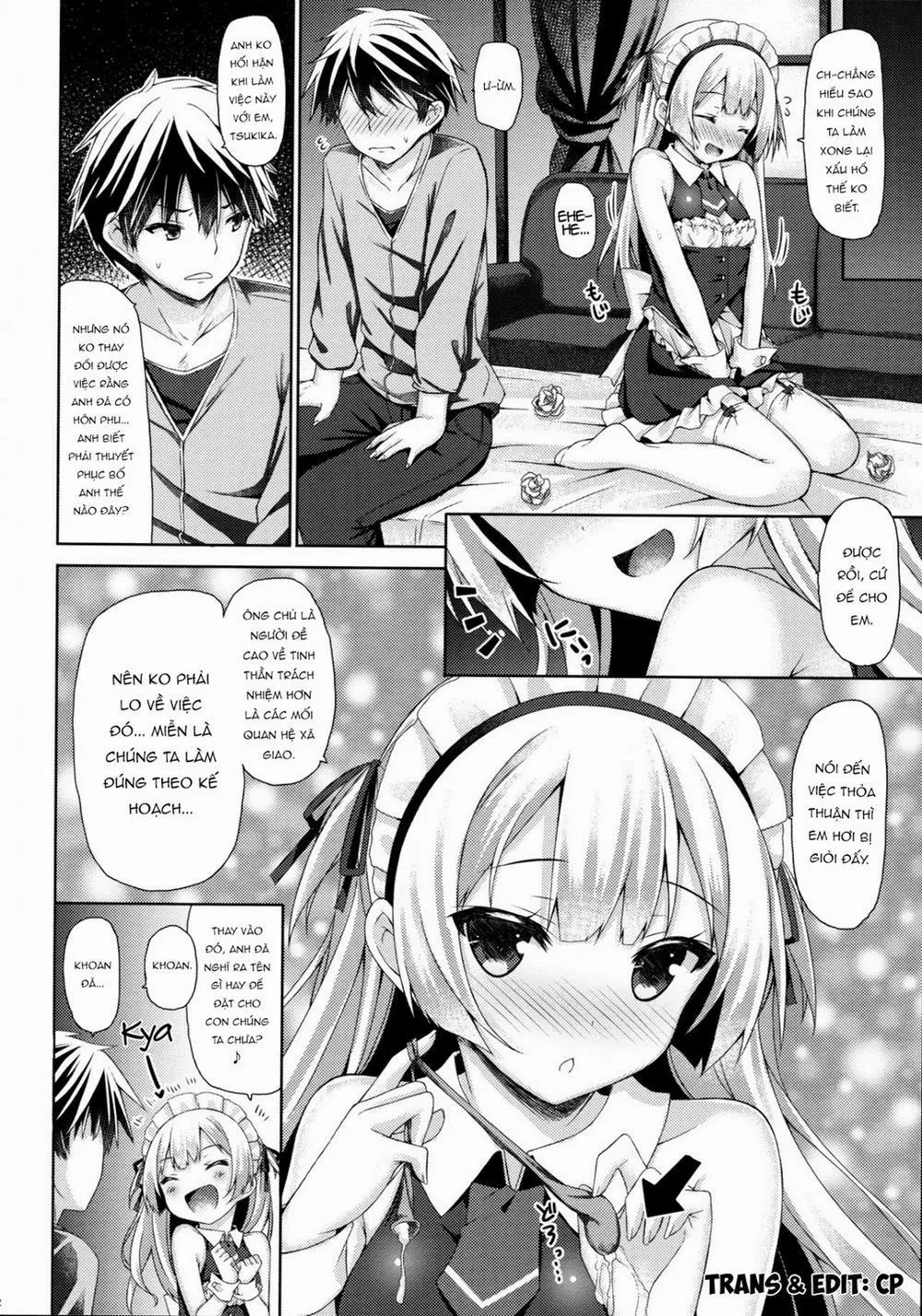 HentaiVN.net - Ảnh 21 - Ginpatsu + Maid (Goshujin-Sama + Kataomoi) Hatsutaiken ÷ Ecchi = Daisuki! - Chap 1