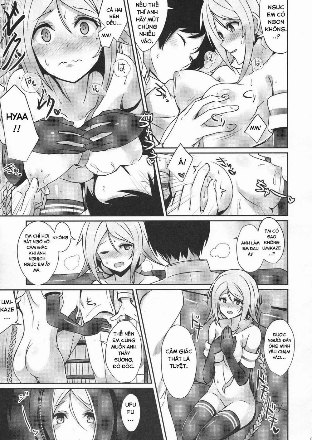 HentaiVN.net - Ảnh 8 - Umikaze no Kekkon Shoya (Kantai Collection) - Chap 1