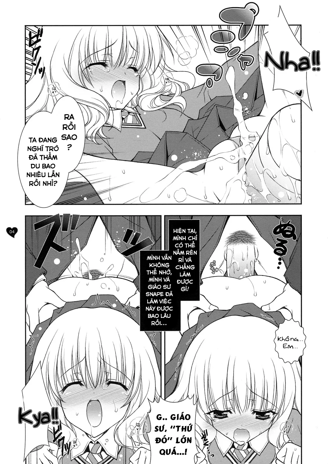 HentaiVN.net - Ảnh 4 - Honey Deep 5 (Harry Potter) - Chap 1