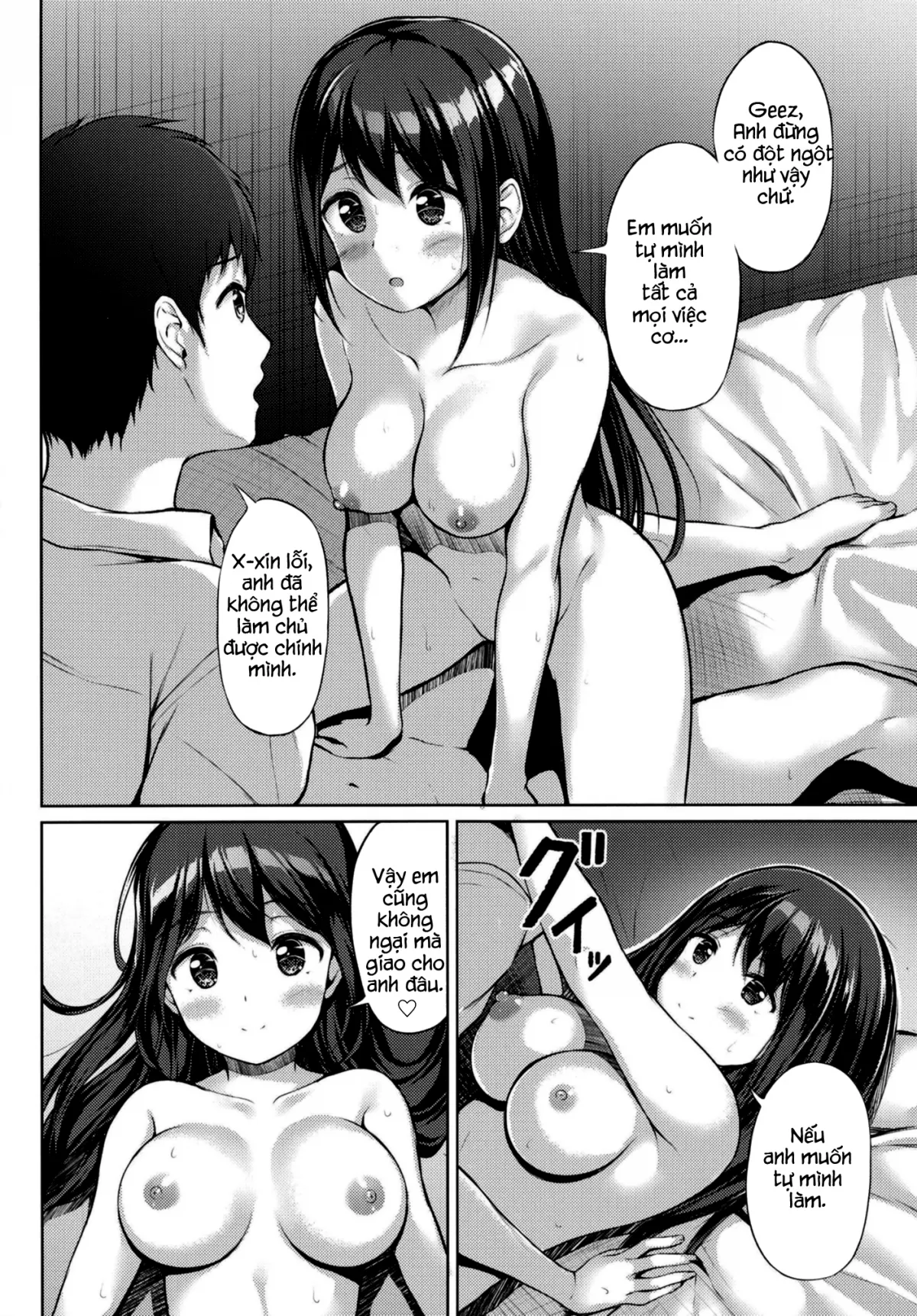 HentaiVN.net - Ảnh 15 - Kitakugo Kanojo to... - Chap 1
