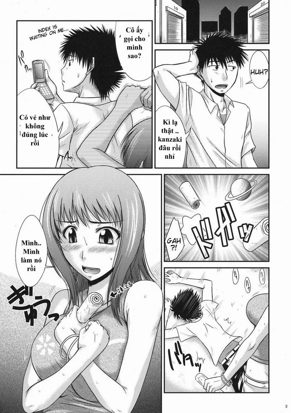 HentaiVN.net - Ảnh 3 - Tada No Mousou Tarenagashi (Toaru Majutsu No Index) - Chap 1