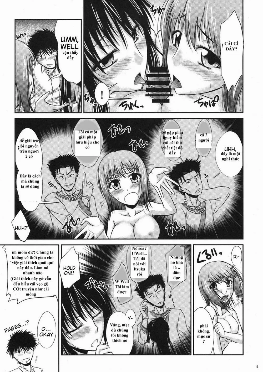 HentaiVN.net - Ảnh 5 - Tada No Mousou Tarenagashi (Toaru Majutsu No Index) - Chap 1