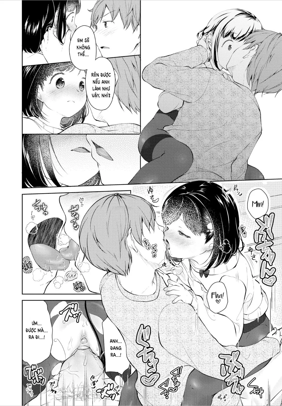 HentaiVN.net - Ảnh 18 - Beneath the Black Stockings… - Chap 1