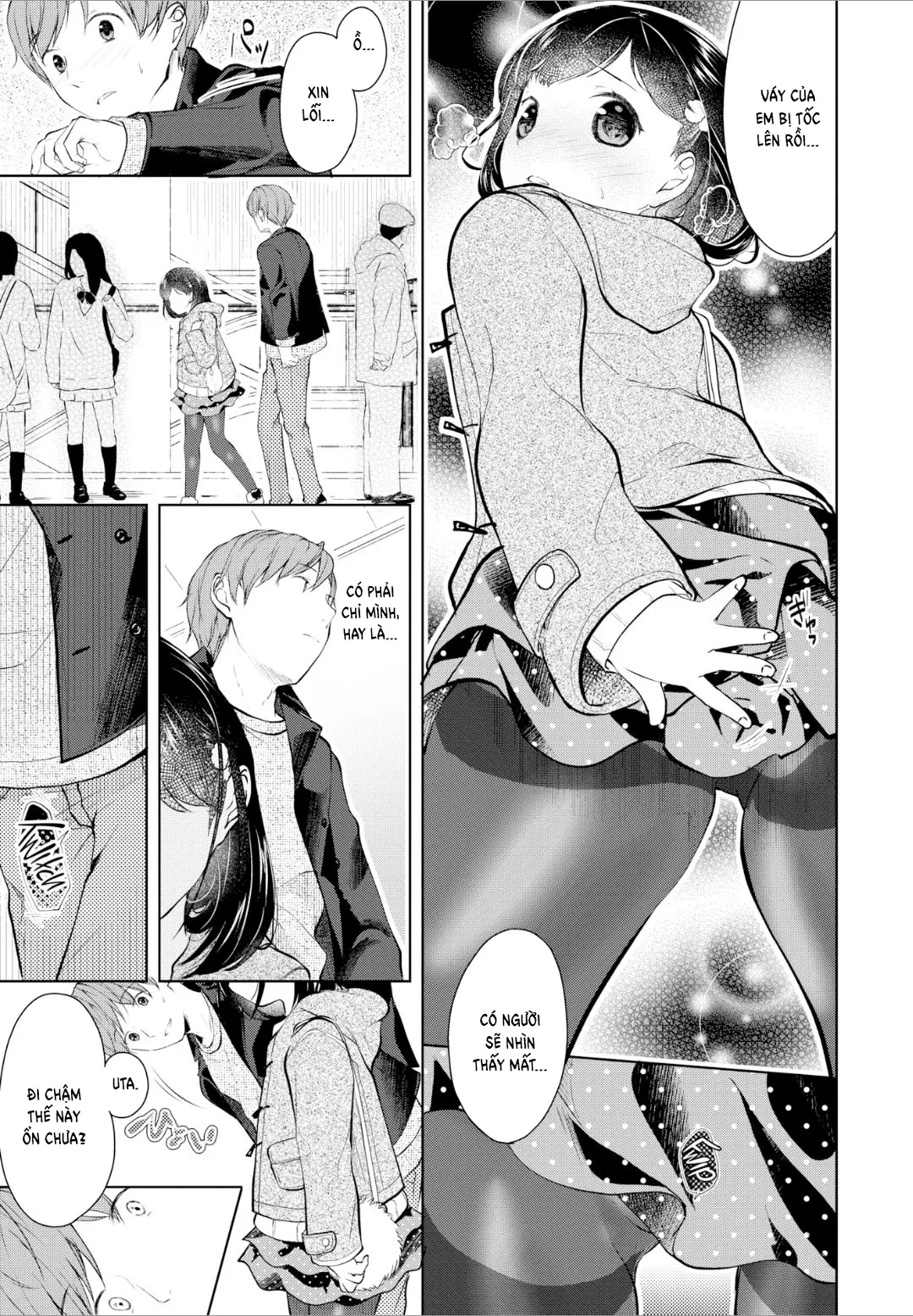 HentaiVN.net - Ảnh 3 - Beneath the Black Stockings… - Chap 1