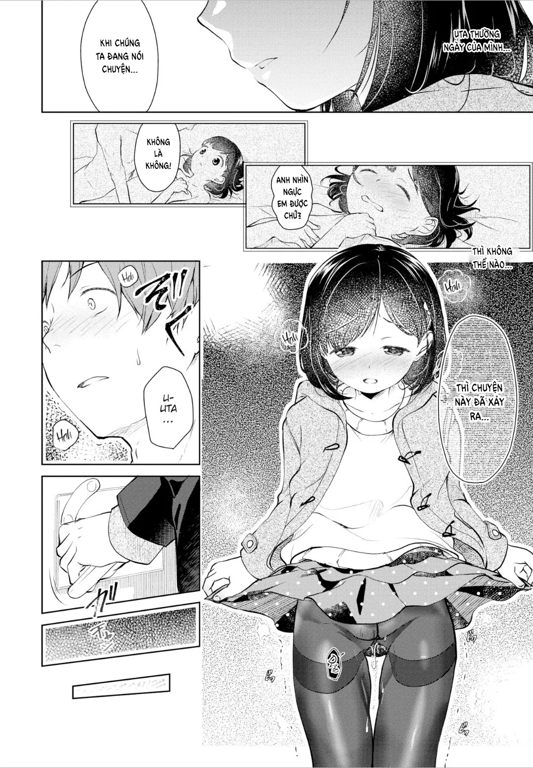HentaiVN.net - Ảnh 6 - Beneath the Black Stockings… - Chap 1