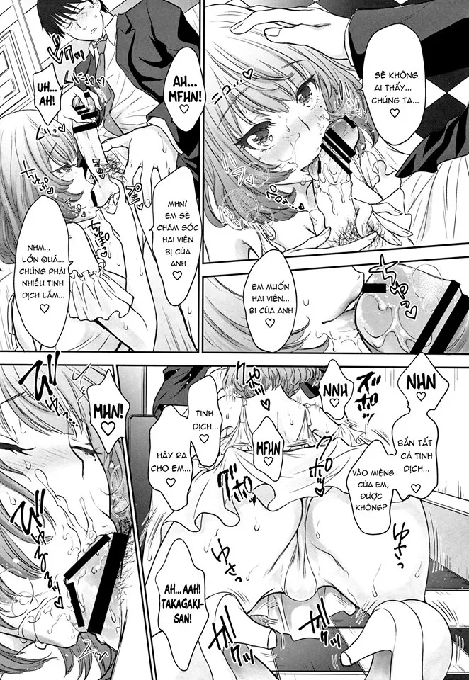HentaiVN.net - Ảnh 10 - Kaede-san wa Chotto Oko ( THE IDOLM@STER CINDERELLA GIRLS ) [楓さんはちょっとおこ (アイドルマスター シンデレラガールズ)] - Chap 1