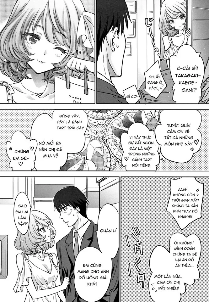 HentaiVN.net - Ảnh 6 - Kaede-san wa Chotto Oko ( THE IDOLM@STER CINDERELLA GIRLS ) [楓さんはちょっとおこ (アイドルマスター シンデレラガールズ)] - Chap 1