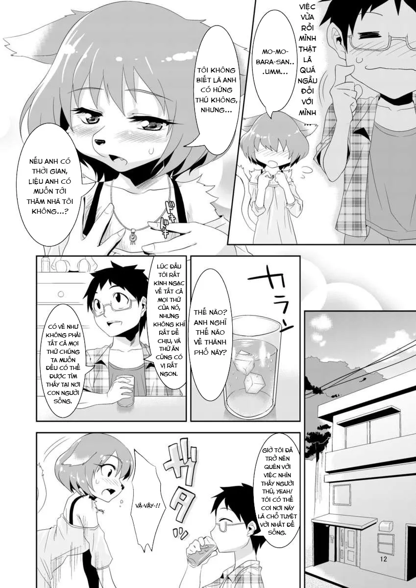 HentaiVN.net - Ảnh 10 - She's a Kemono, but I want her [Kemono Datte Koi Shital] - Chap 1