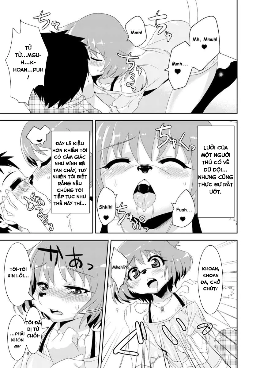 HentaiVN.net - Ảnh 13 - She's a Kemono, but I want her [Kemono Datte Koi Shital] - Chap 1