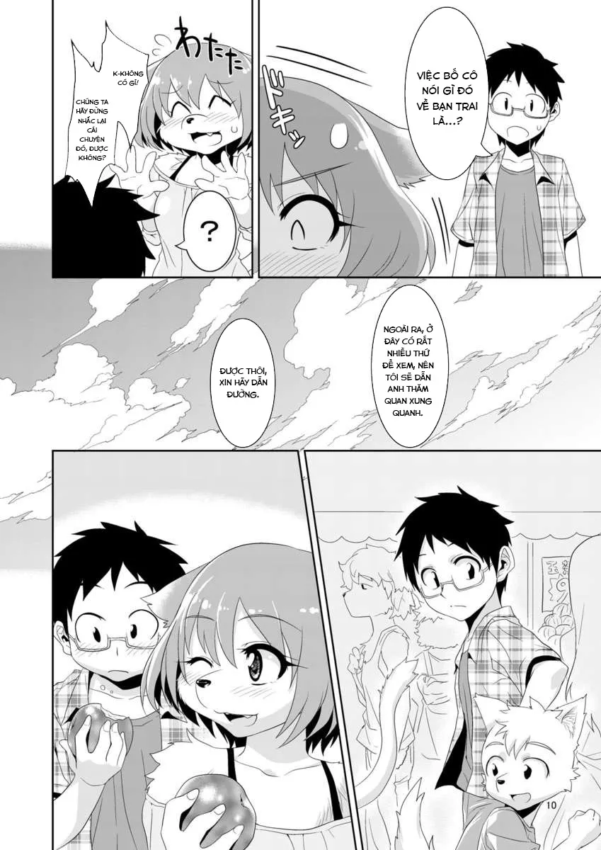HentaiVN.net - Ảnh 8 - She's a Kemono, but I want her [Kemono Datte Koi Shital] - Chap 1