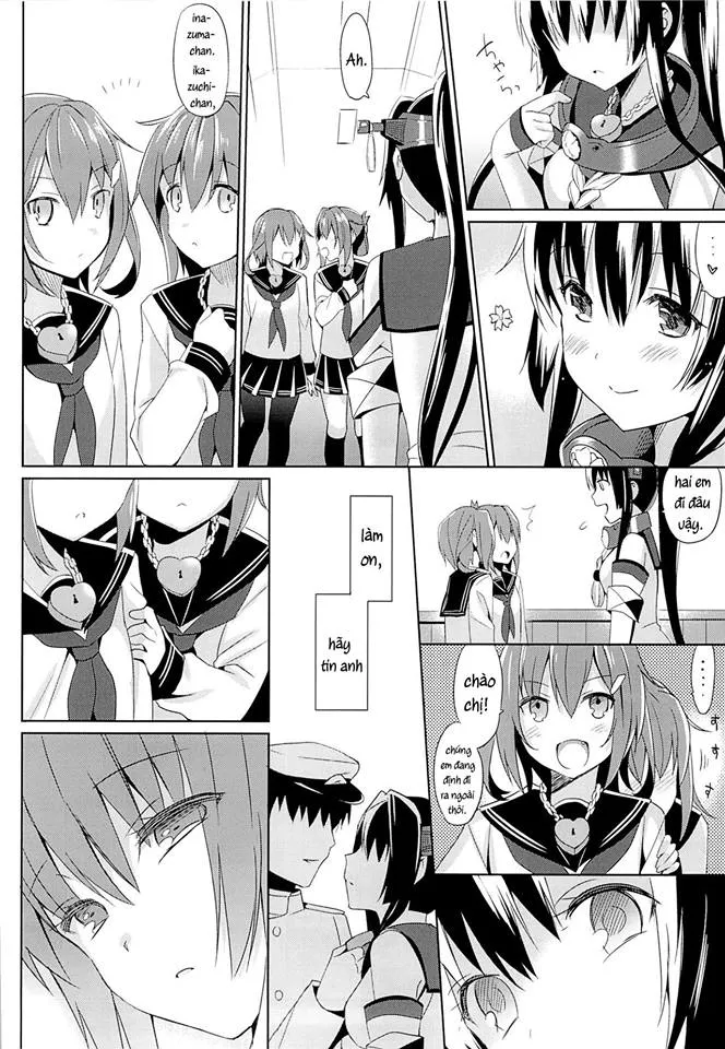 HentaiVN.net - Ảnh 23 - Yamato Wants to Love You, Admiral (Kantai Collection -KanColle-) [Yamato wa Teitoku to Koi shitai] - Chap 1