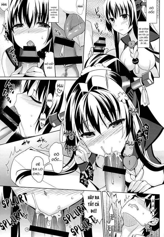 HentaiVN.net - Ảnh 10 - Yamato Wants to Love You, Admiral (Kantai Collection -KanColle-) [Yamato wa Teitoku to Koi shitai] - Chap 2