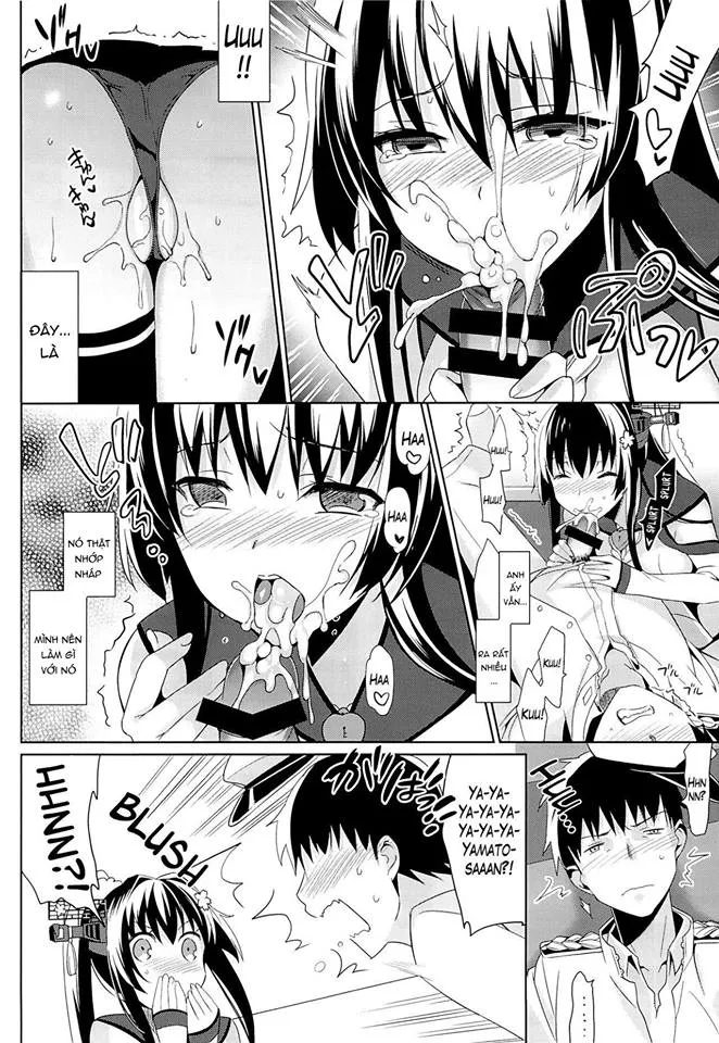 HentaiVN.net - Ảnh 11 - Yamato Wants to Love You, Admiral (Kantai Collection -KanColle-) [Yamato wa Teitoku to Koi shitai] - Chap 2