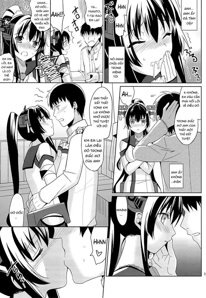 HentaiVN.net - Ảnh 12 - Yamato Wants to Love You, Admiral (Kantai Collection -KanColle-) [Yamato wa Teitoku to Koi shitai] - Chap 2