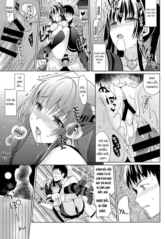 HentaiVN.net - Ảnh 18 - Yamato Wants to Love You, Admiral (Kantai Collection -KanColle-) [Yamato wa Teitoku to Koi shitai] - Chap 2