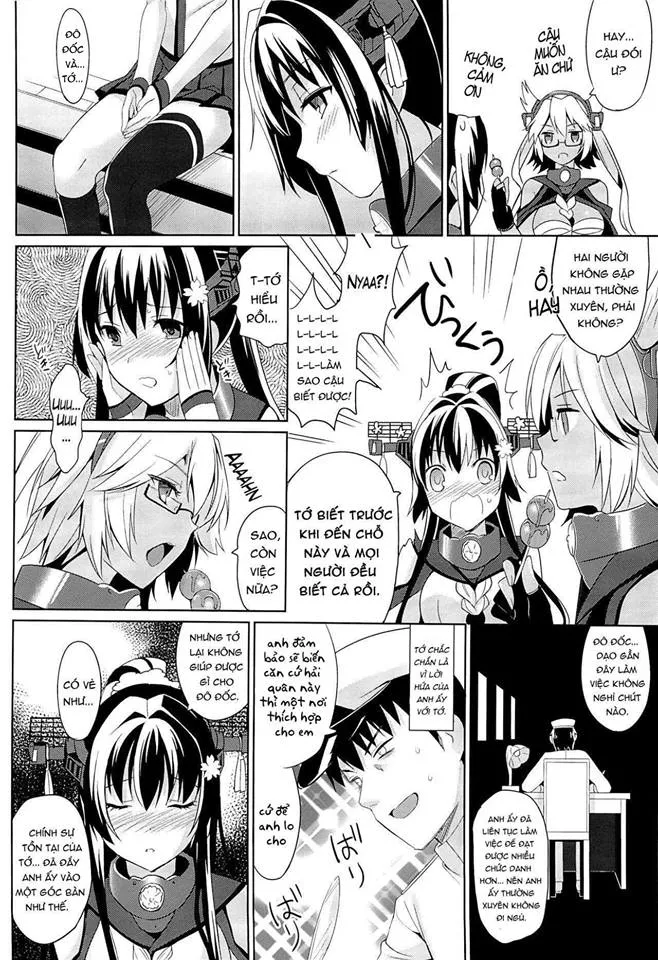 HentaiVN.net - Ảnh 4 - Yamato Wants to Love You, Admiral (Kantai Collection -KanColle-) [Yamato wa Teitoku to Koi shitai] - Chap 2