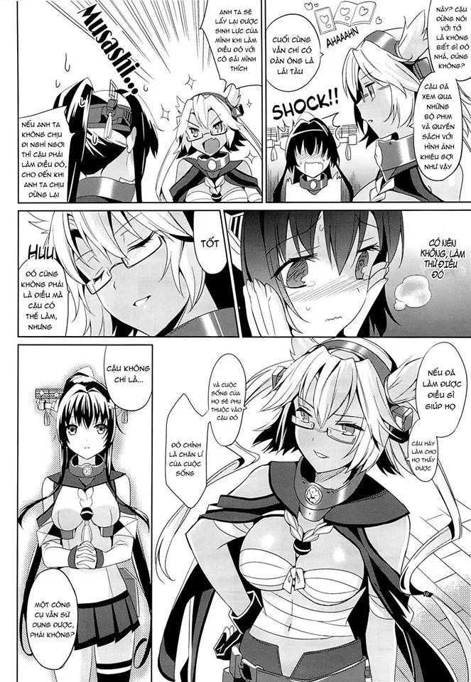 HentaiVN.net - Ảnh 5 - Yamato Wants to Love You, Admiral (Kantai Collection -KanColle-) [Yamato wa Teitoku to Koi shitai] - Chap 2