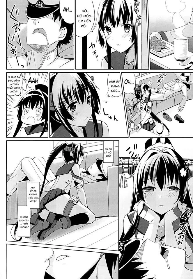 HentaiVN.net - Ảnh 7 - Yamato Wants to Love You, Admiral (Kantai Collection -KanColle-) [Yamato wa Teitoku to Koi shitai] - Chap 2