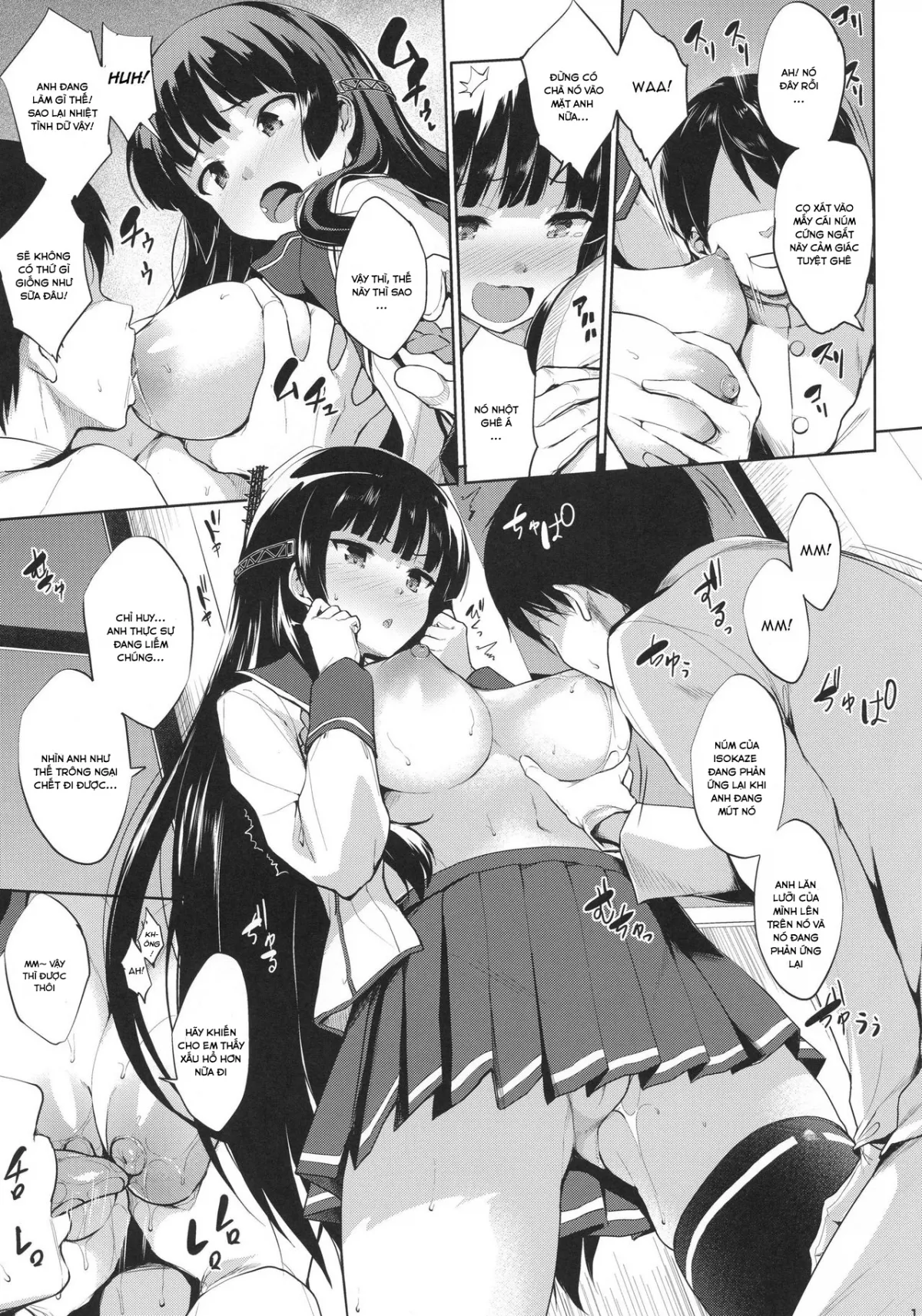 HentaiVN.net - Ảnh 11 - Iso Pai Otsu (Kantai Collection -KanColle-) - Chap 1