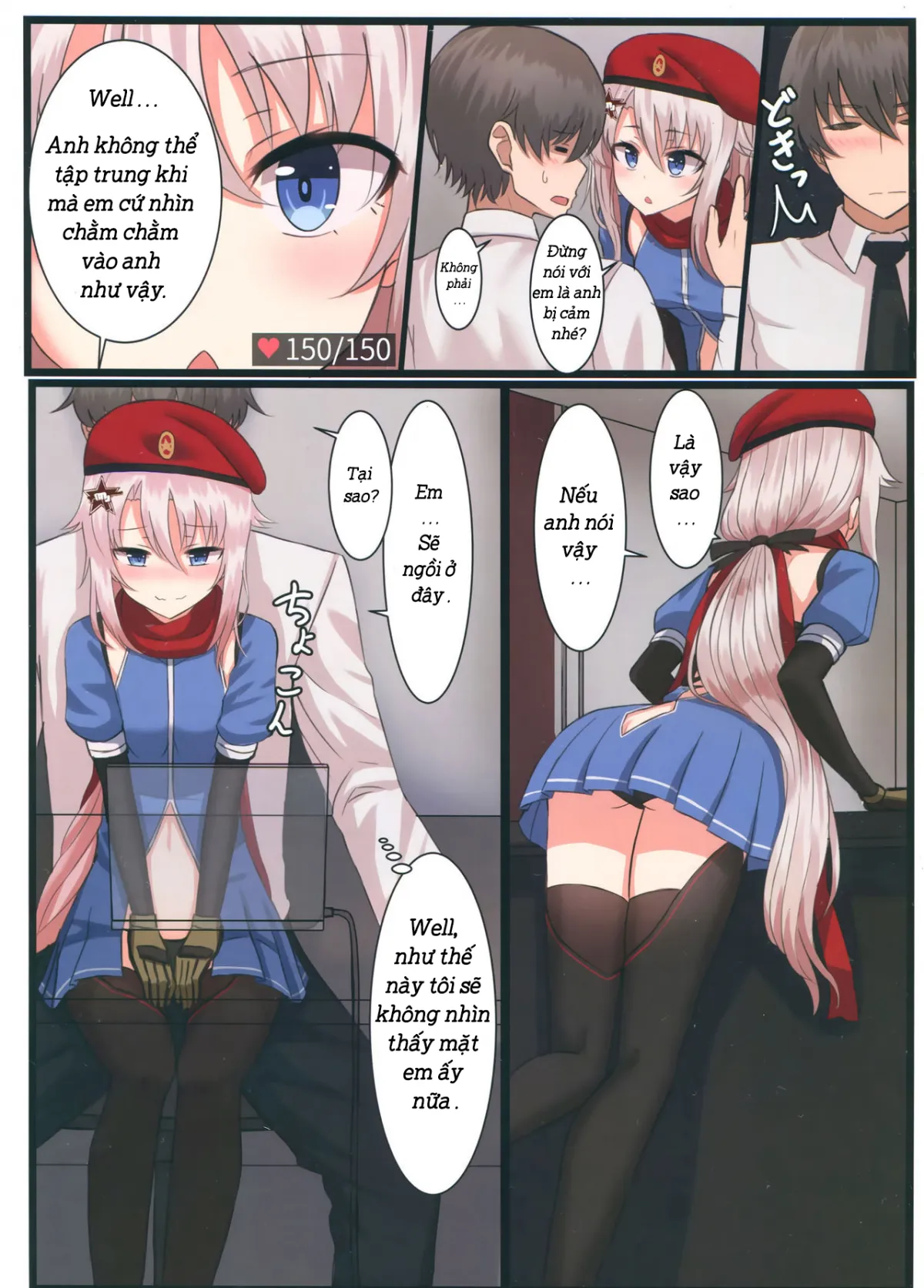 HentaiVN.net - Ảnh 4 - 9A-91-chan wa Shikikan to Chomechome Shitai! | 9A-91 Wants to Do Naughty Things with Commander! (Girls' Frontline) - Chap 1